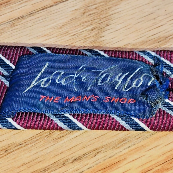 8 Designer Silk Tie Lot Gucci Dior Paul Stuart Ralph Lauren Guy Laroche Stripes - Picture 16 of 16